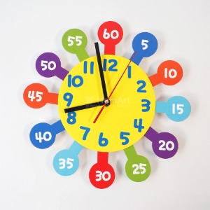 [맘아트] 이지클락 - 교육용 시계 만들기